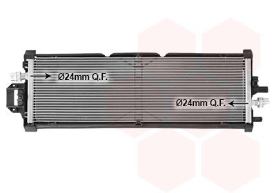 VAN WEZEL Engine radiator Article number: 69012701 cheaply