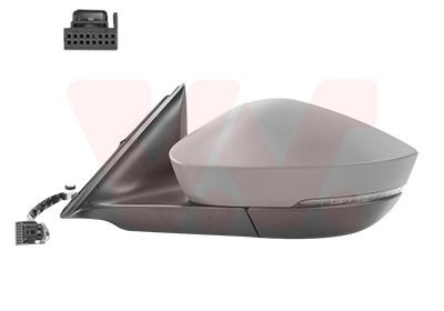 VAN WEZEL Wing mirror Article number: 7647807 cheaply