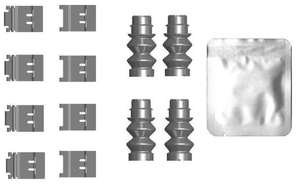 TEXTAR 82556800 Lisakomplekt, ketaspiduriklotsid DS4 PureTech 225 (FP5GGT) 224 HP Bensiin