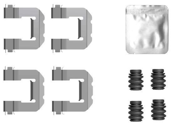 TEXTAR 82557700 Lisakomplekt, ketaspiduriklotsid SUPRA 3.0 (DB01, DB02, DB03) 387 HP Bensiin