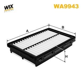 WIX FILTERS Air filter Article number: WA9943 cheaply