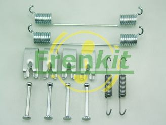 FRENKIT 950883 Tilbehørssæt, parkeringsbremsebakker SCALA 1.0 TSI 116 HK Benzin