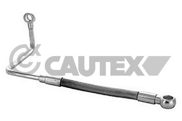 CAUTEX 772397 Olierør, turbolader STILO 1.9 JTD 140 HK Diesel 2010