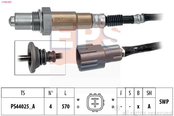 EPS Sonda lambda Numero articolo: 1.998.578 poco costoso
