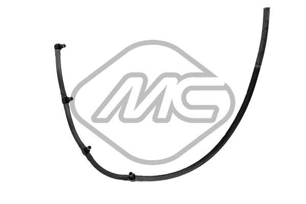 Metalcaucho 77810 Hose, fuel overflow LYBRA 1.9 JTD (839.AXI1A, 839.AXN1A, 839.CXL1A) 116 PS Diesel 2005