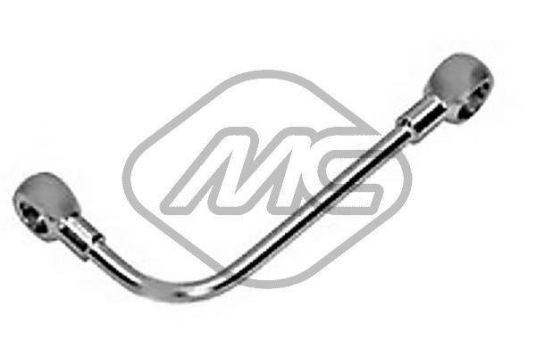 Metalcaucho 92227 Olierør, turbolader CORSA 1.7 DI (F08, F68) 65 HK Diesel 2009