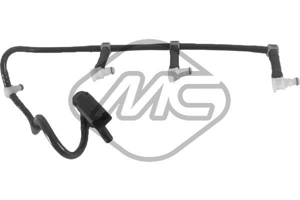 Metalcaucho 99604 Hose, fuel overflow MODUS 1.5 dCi 106 PS Diesel