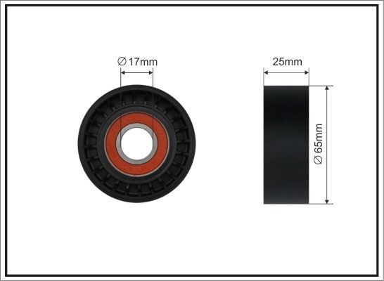 CAFFARO Tensioner pulley Article number: 500659 cheaply