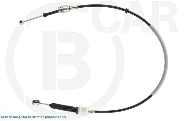B CAR 001LC130 Cable, manual transmission YPSILON 1.3 JTD (843.AXD11, 843.AXD1A) 70 PS Diesel 2011