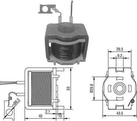 MAGNETI MARELLI Starter solenoid Article number: 940113050024 cheaply