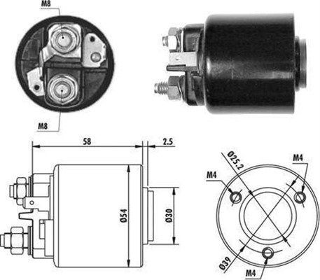 MAGNETI MARELLI Starter solenoid Article number: 940113050060 cheaply