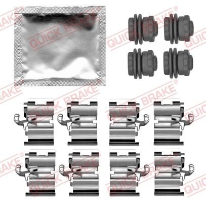 QUICK BRAKE 109-0140 Lisakomplekt, ketaspiduriklotsid DS4 PureTech 225 (FP5GGT) 224 HP Bensiin