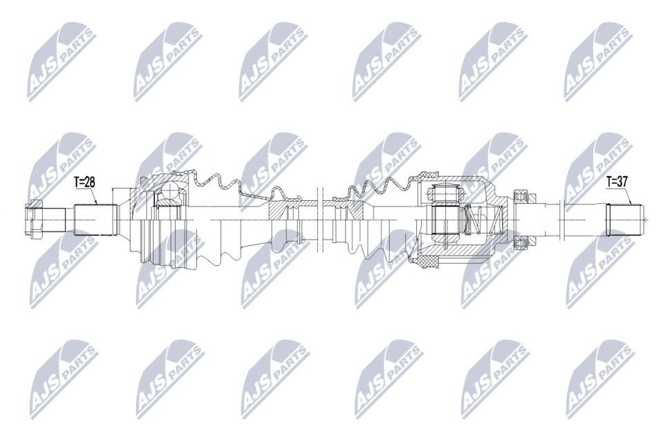 NTY Drive shaft Article number: NPW-CT-097 cheaply