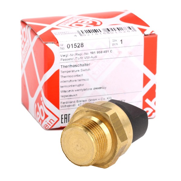 FEBI BILSTEIN Temperature Switch, radiator fan Article number: 01528 cheaply