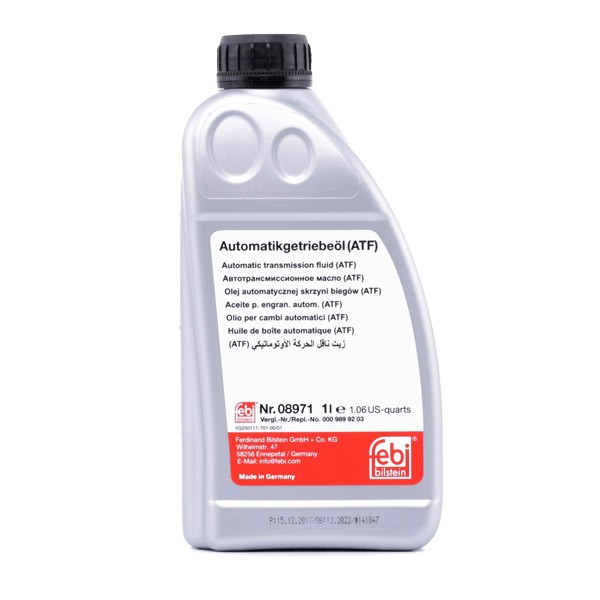 FEBI BILSTEIN 08971 Hydraulic Oil SCÉNIC 1.9 dCi 102 PS Diesel 2003