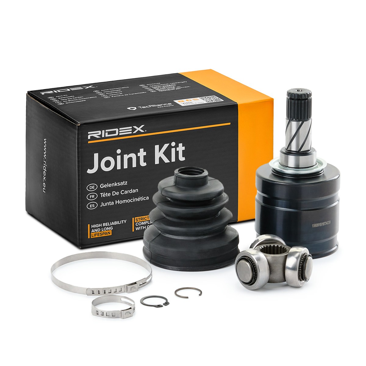 RIDEX Joint kit, drive shaft Article number: 5J0915 cheaply