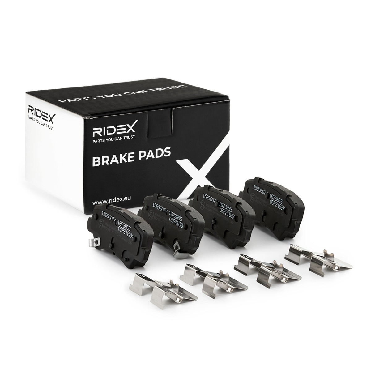 RIDEX Brake pad set Article number: 402B1925 cheaply