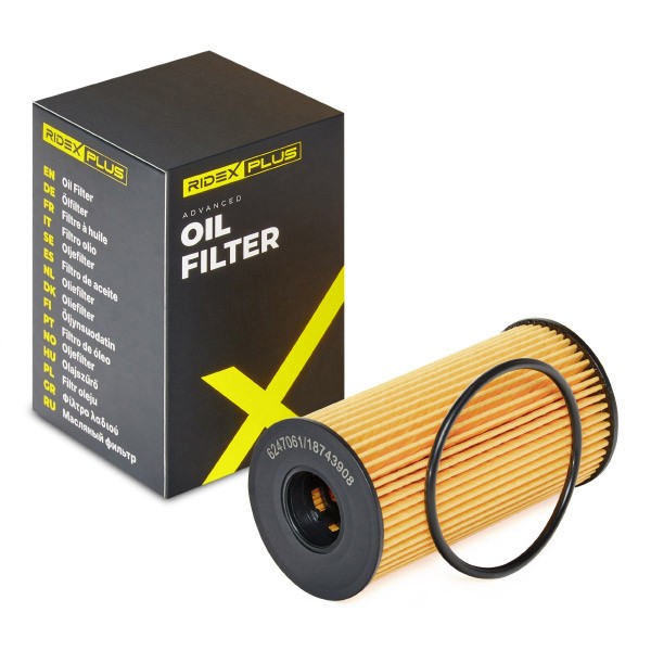 RIDEX PLUS Oil filter Article number: 7O0024P cheaply