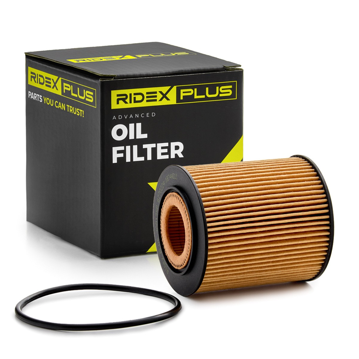 RIDEX PLUS Oliefilter Varenummer: 7O0125P billige