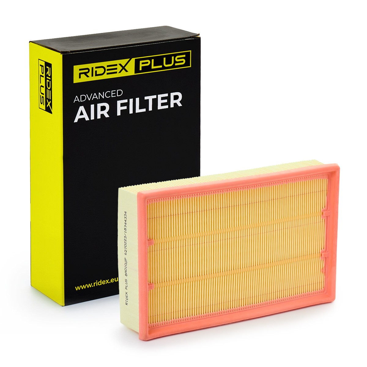 RIDEX PLUS Air filter Article number: 8A0102P cheaply