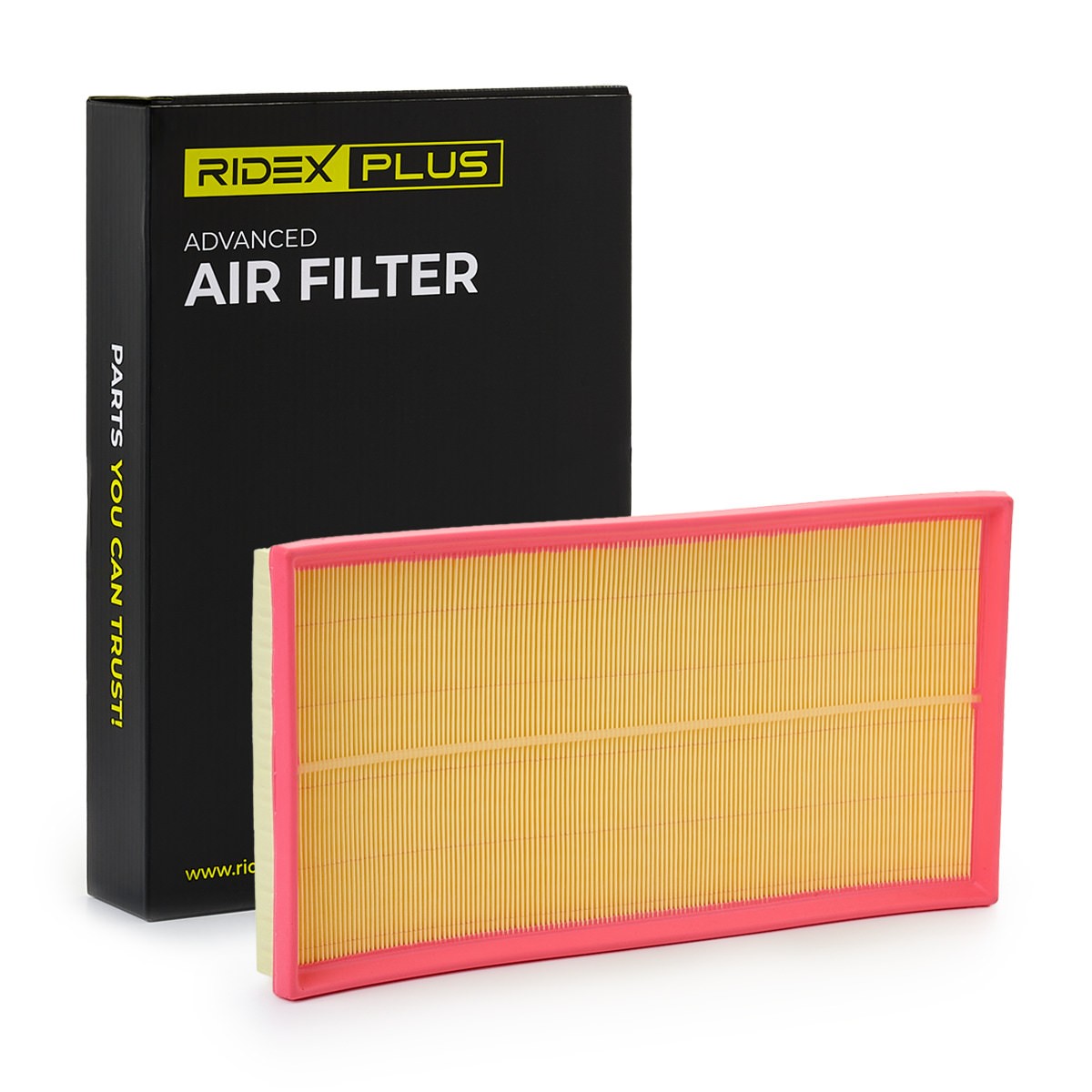 RIDEX PLUS Luftfilter Varenummer: 8A0647P billige