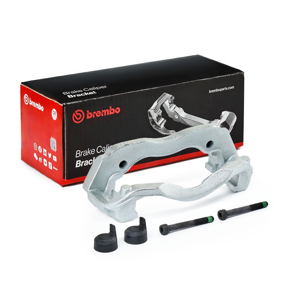 BREMBO Brake Caliper Bracket Set Article number: F BK 010 cheaply
