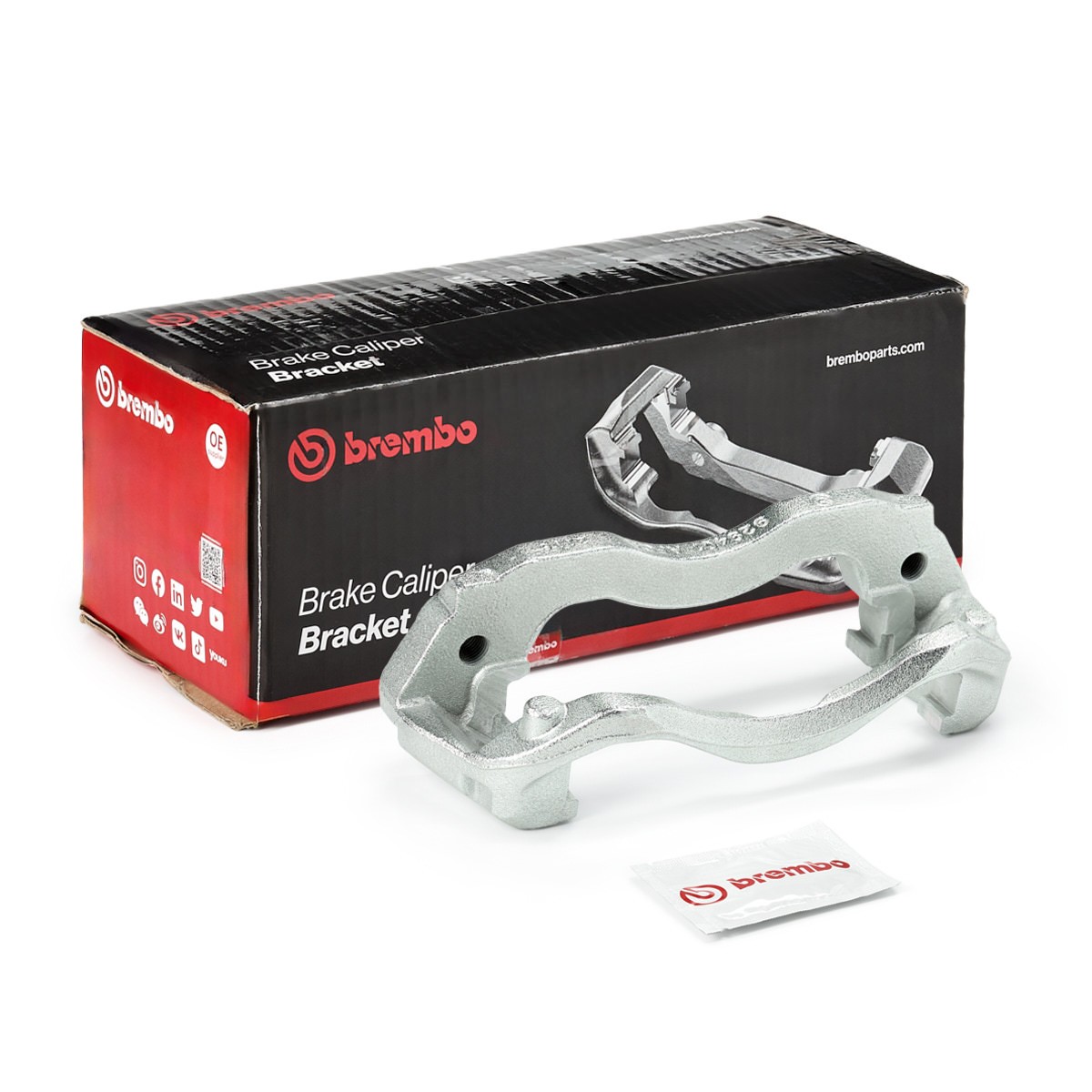 BREMBO Brake Caliper Bracket Set Article number: F BK 027 cheaply