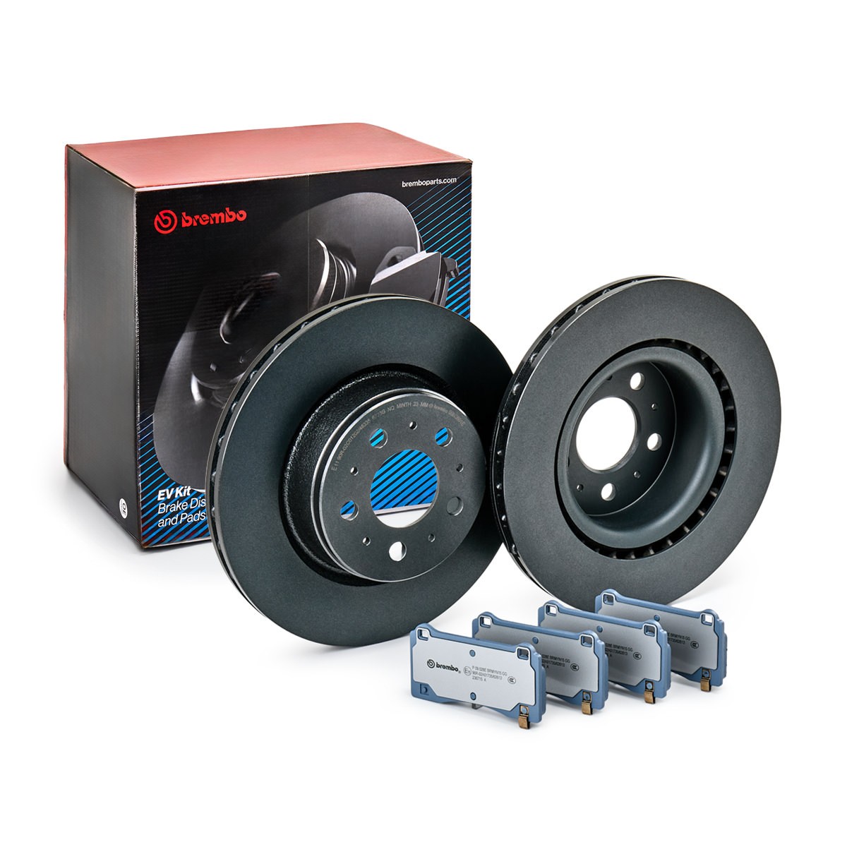BREMBO Brake discs and pads set Article number: KT 08 001 cheaply