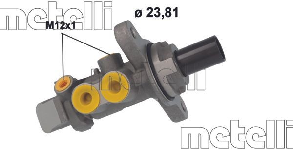 METELLI Peapiduri silinder Artikli number: 05-1225 soodsalt