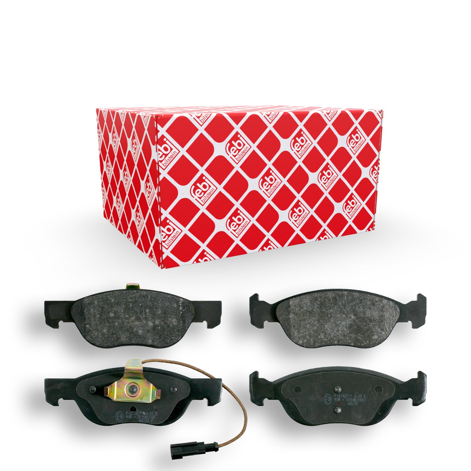 FEBI BILSTEIN Brake pad set Article number: 16091 cheaply