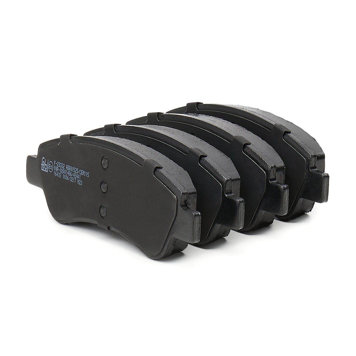 FEBI BILSTEIN Brake pad set Article number: 16432 cheaply