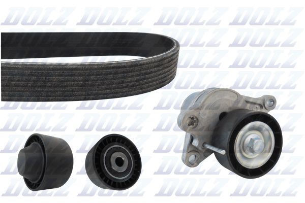DOLZ V-Ribbed Belt Set Article number: SKD206A cheaply