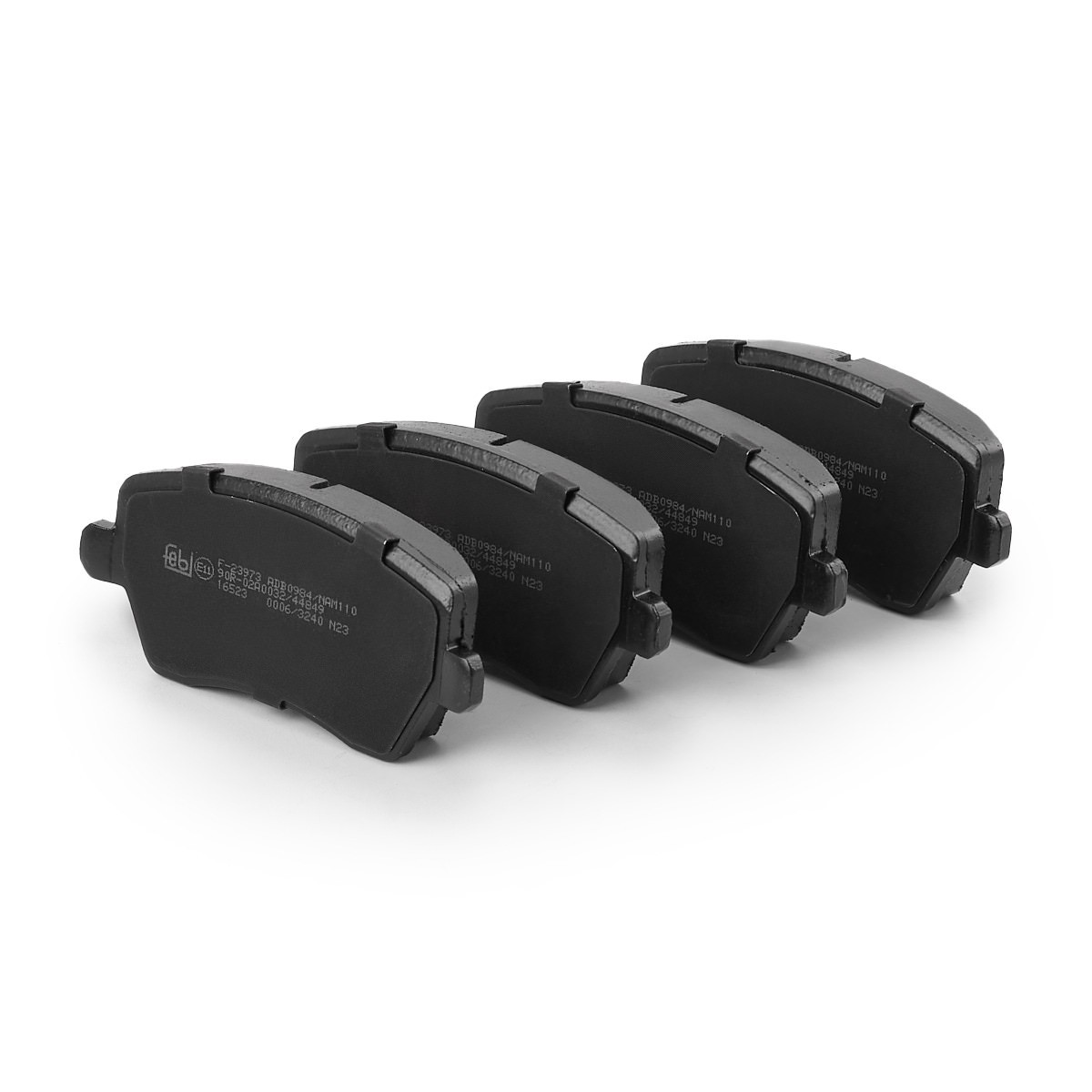 FEBI BILSTEIN Brake pad set Article number: 16523 cheaply