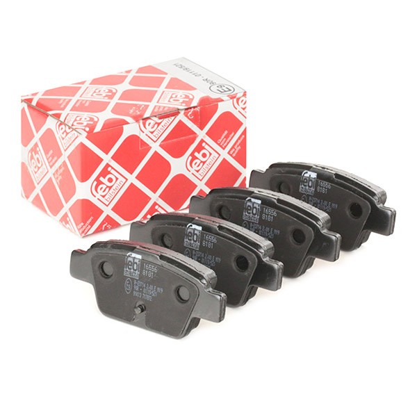 FEBI BILSTEIN Brake pad set Article number: 16556 cheaply