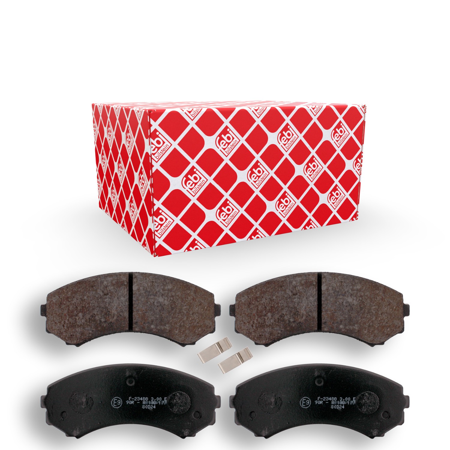 FEBI BILSTEIN Brake pad set Article number: 16582 cheaply