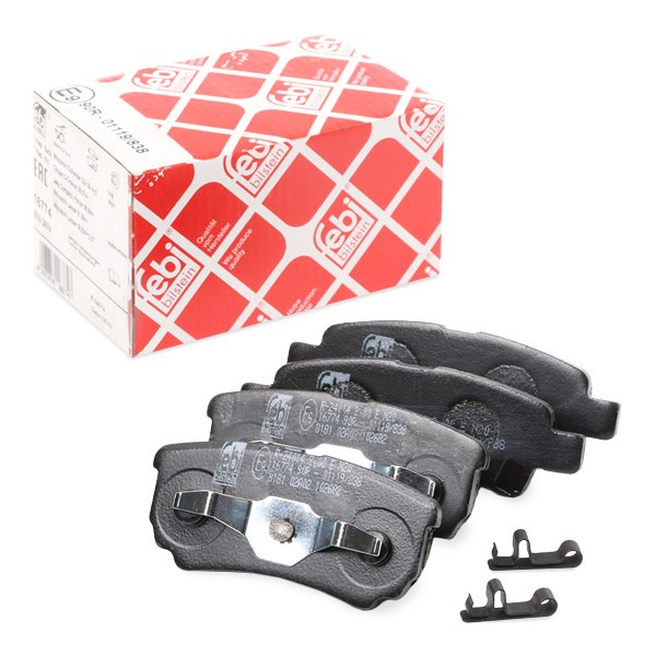 FEBI BILSTEIN Brake pad set Article number: 16774 cheaply
