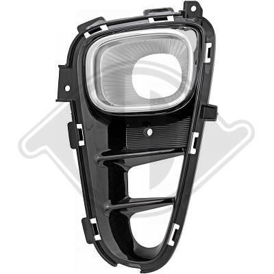 DIEDERICHS Bumper grill Article number: 6508049 cheaply