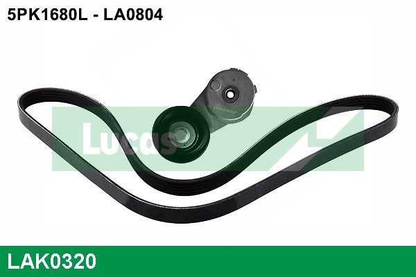 LUCAS V-Ribbed Belt Set Article number: LAK0320 cheaply