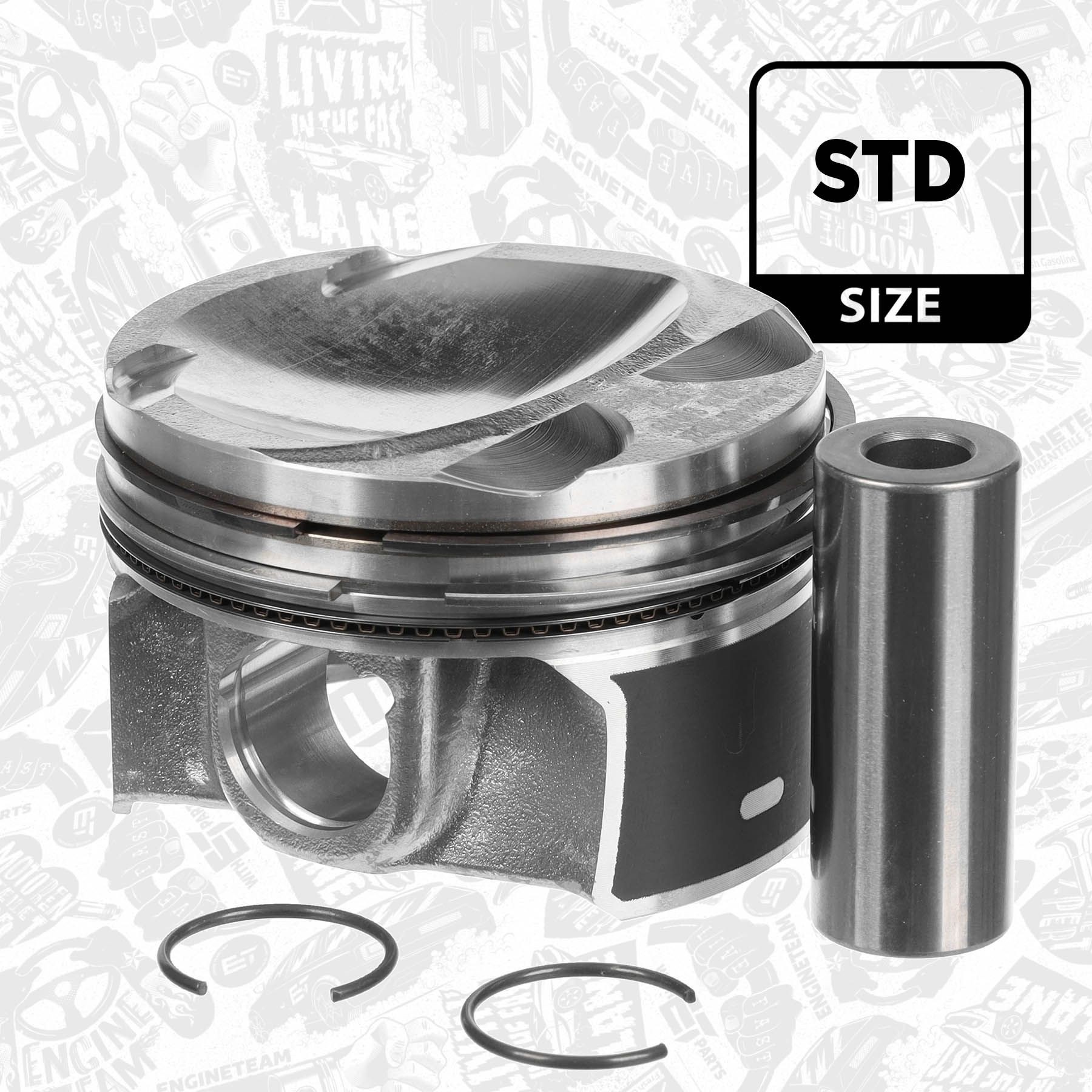 ET ENGINETEAM Piston Article number: PM012700 cheaply