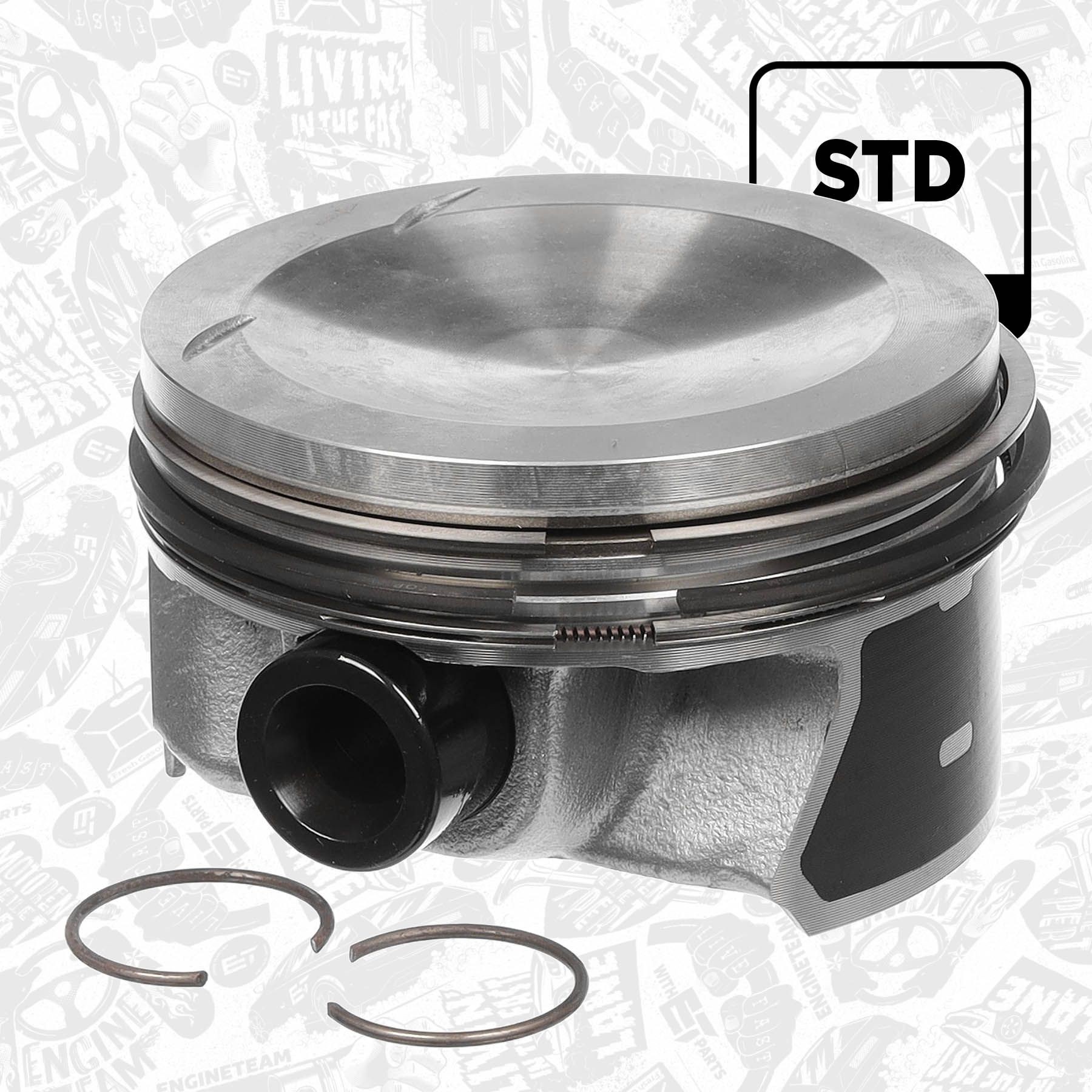 ET ENGINETEAM Piston Article number: PM012900 cheaply