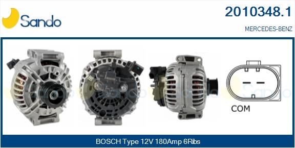 SANDO Air conditioning compressor Article number: SAC71072.0 cheaply
