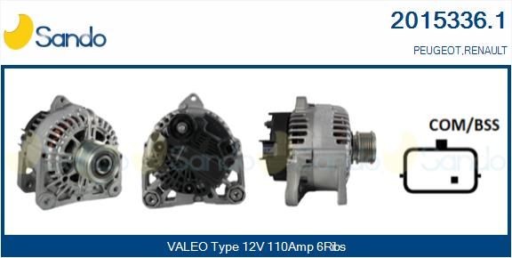 SANDO Air conditioning compressor Article number: SAC86062.0 cheaply
