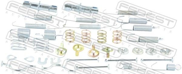 FEBEST 0104-GRJ150R-KIT Lisakomplekt, seisupiduriklotsid AVENSIS 2.4 VVT-i (ACM21) 156 HP Bensiin 2009