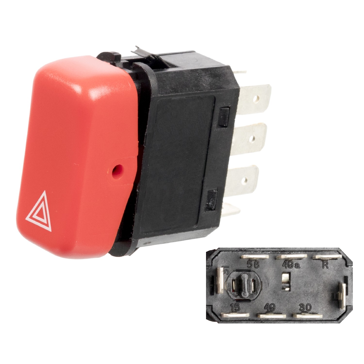 FEBI BILSTEIN Hazard Light Switch Article number: 24470 cheaply