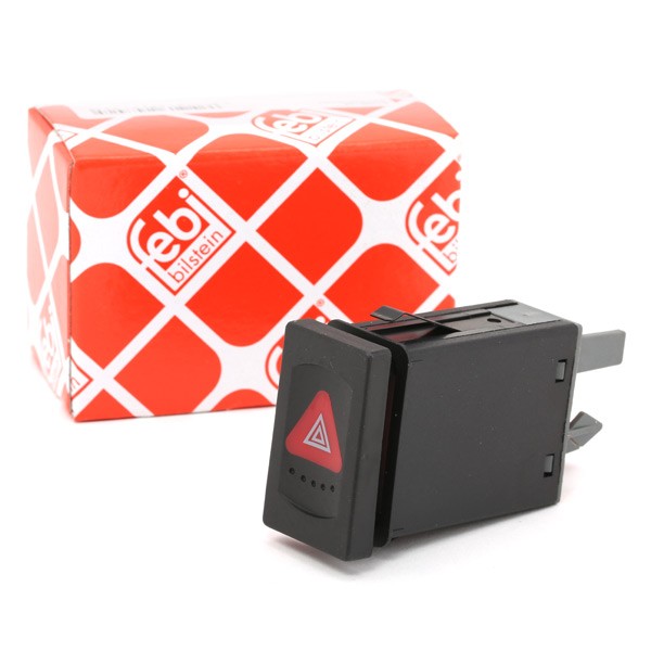 FEBI BILSTEIN 24742 Hazard Light Switch PASSAT 2.3 VR5 Syncro/4motion 150 PS Petrol 2001