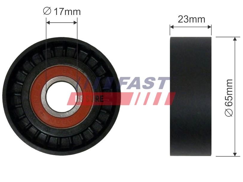 FAST Timing belt tensioner pulley Article number: FT44007 cheaply