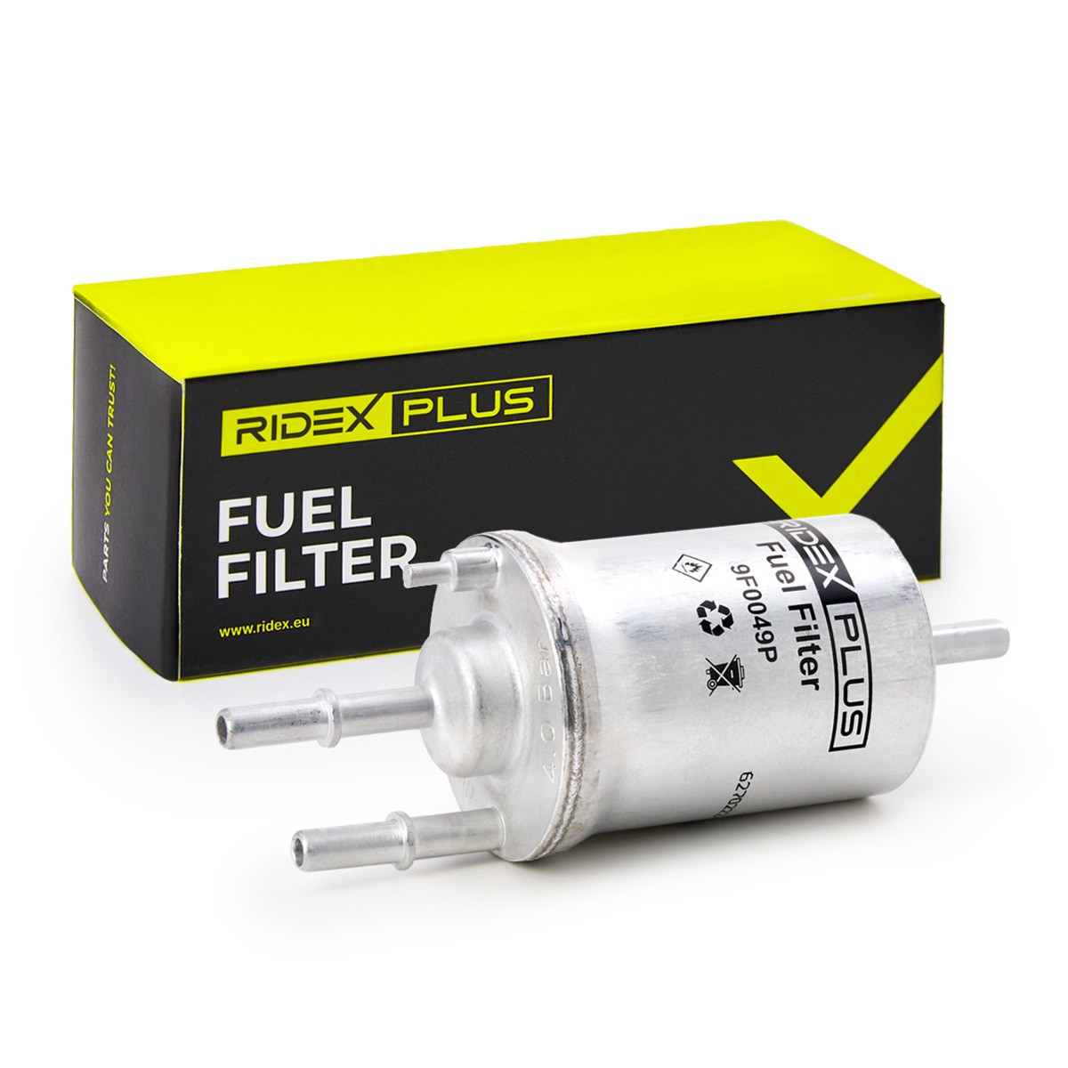 RIDEX PLUS Fuel filter Article number: 9F0049P cheaply