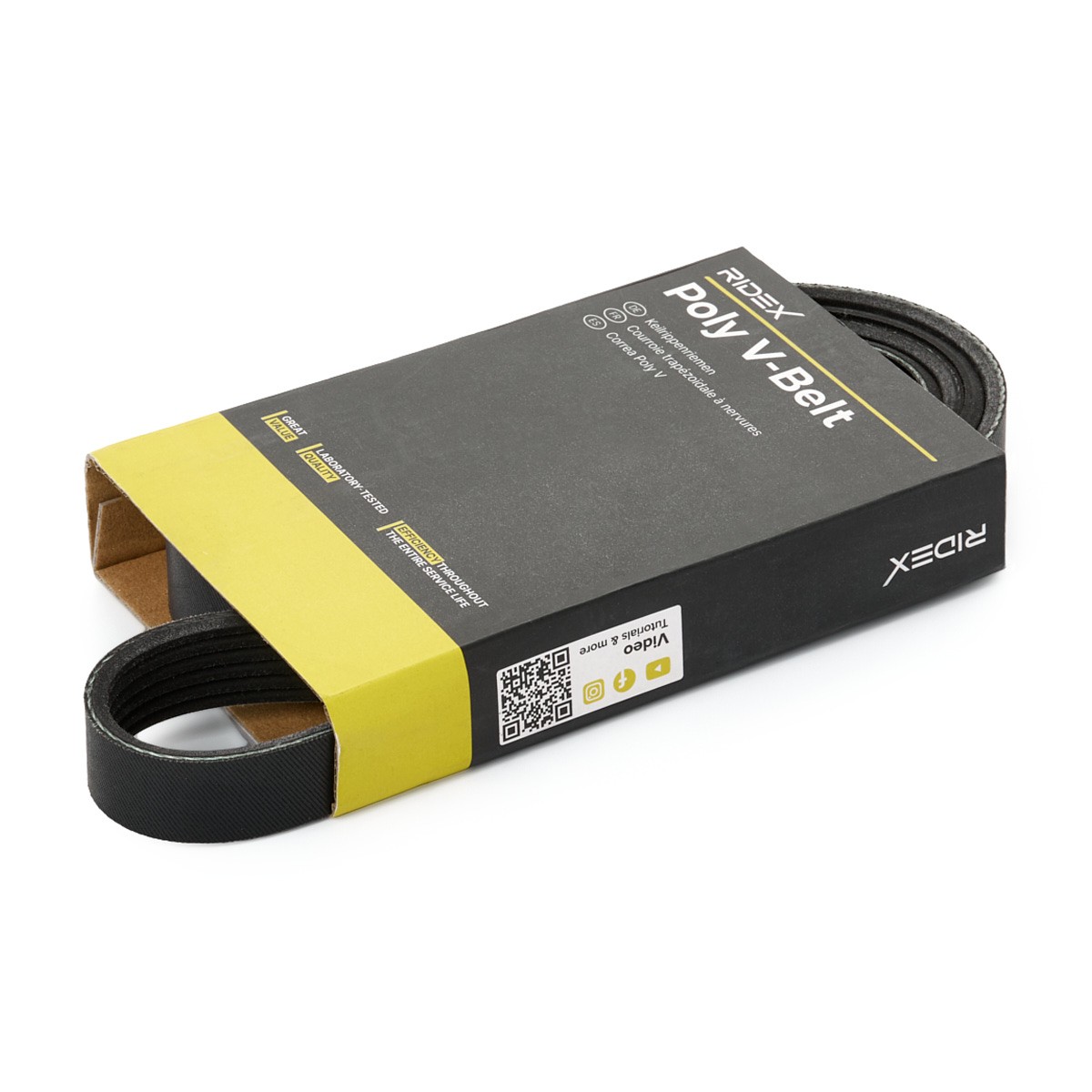 RIDEX Serpentine belt Article number: 305P0645 cheaply