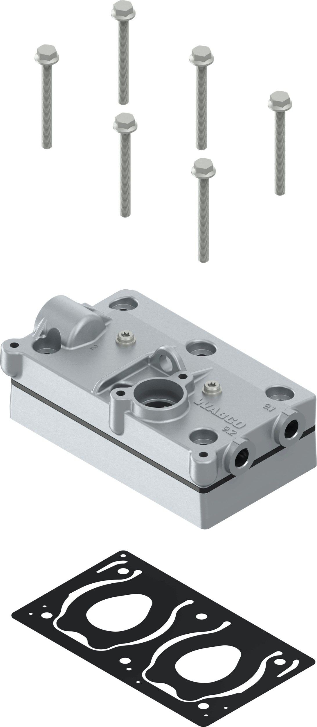 WABCO Topstykke, trykluftkompressor Varenummer: 9125129422 billige