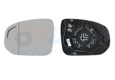 VAN WEZEL Mirror Glass, outside mirror Article number: 5926835 cheaply